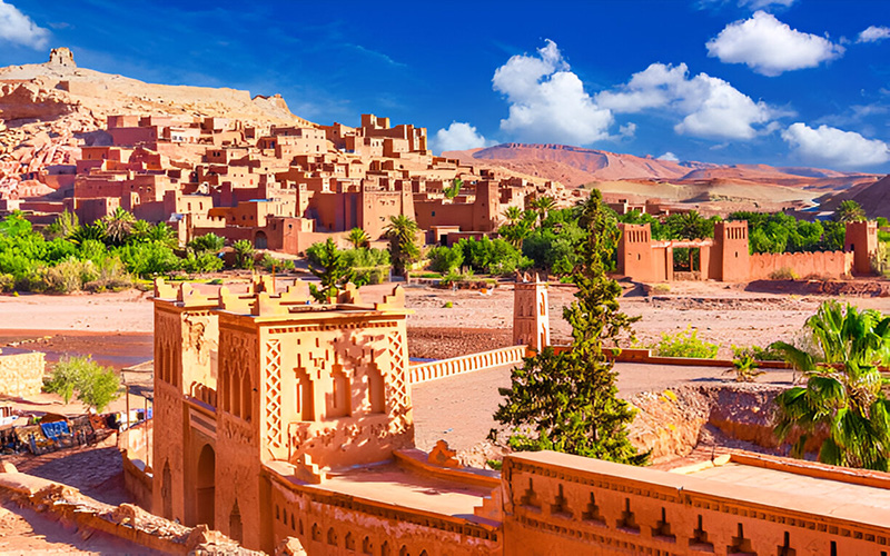 Popular kasbah in morocco zagora desert tours